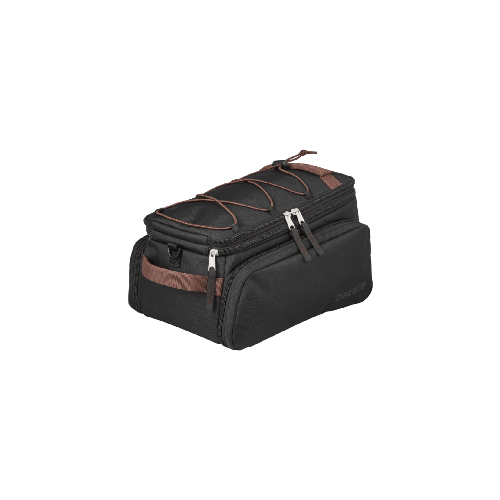 Royal Dutch Gazelle Gazelle Carrier Trunk Bag, Black Brown MIK
