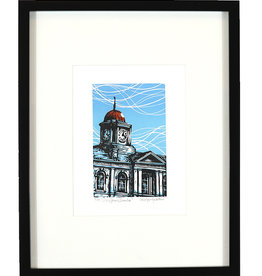 Clock Tower, Dundas - Relief Print