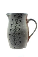 Woodfired Jug with Fern Motif