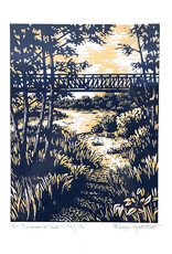 Nith River Meets the Grand - Relief Print