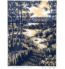 Nith River Meets the Grand - Relief Print