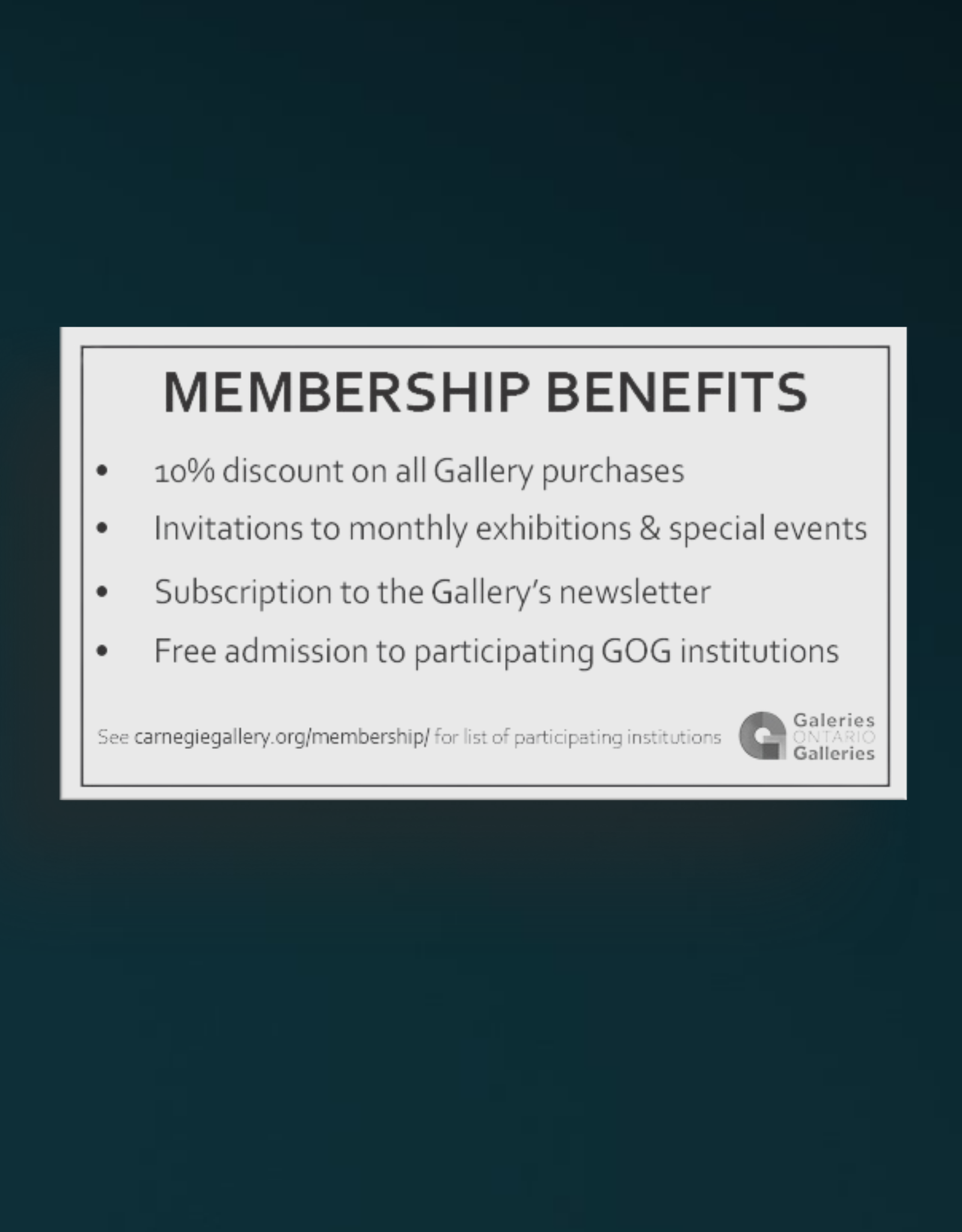 Supporting Membership