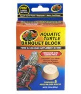 Zoo Med Aquatic Turtle Banquet Block 5pk