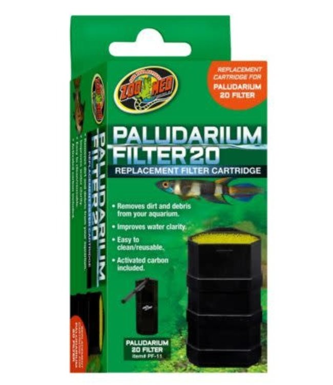 Zoo Med Replacement Cartridge for Paludarium Filter 20