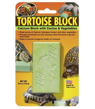 Zoo Med Tortoise Block with Cactus & Vegetables 142g