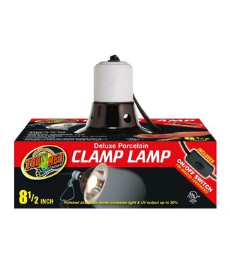 Zoo Med Clamp Lamp 8.5 in Black