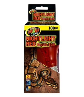 Zoo Med Night Red Bulb 100w