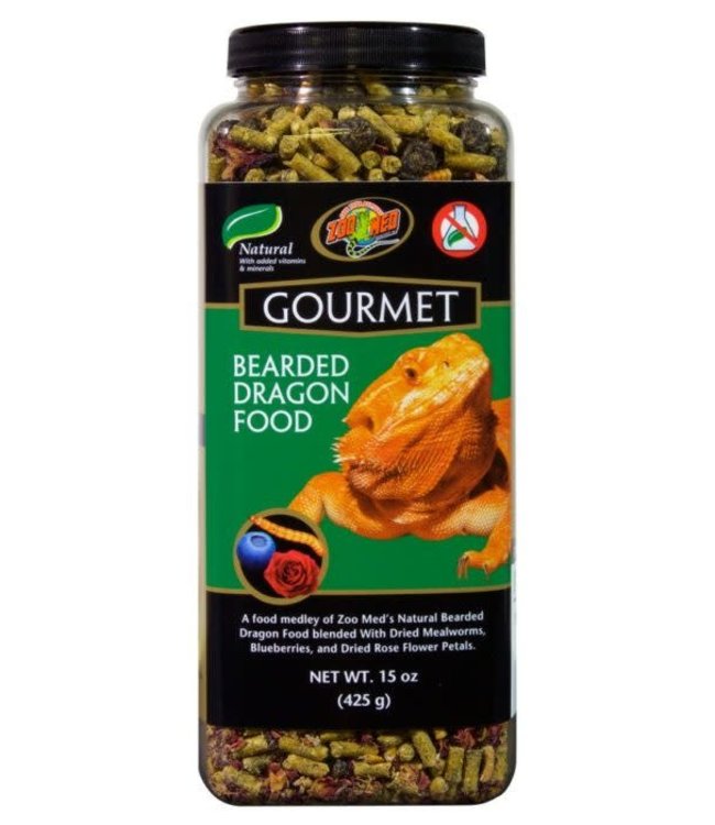 Zoo Med Gourmet Bearded Dragon Food 425g (15oz)