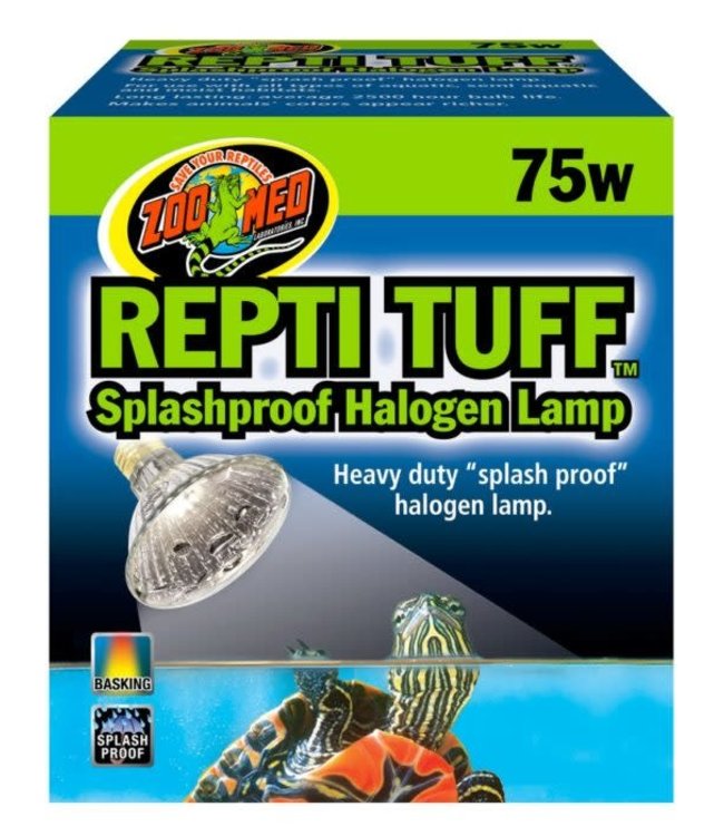 Zoo Med Repti Tuff Splashproof Halogen Lamp – 75w