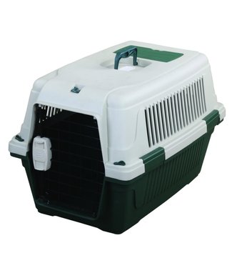 Tuff Crate TK300 Deluxe Pet Carrier Green 25in x 16in x 16in