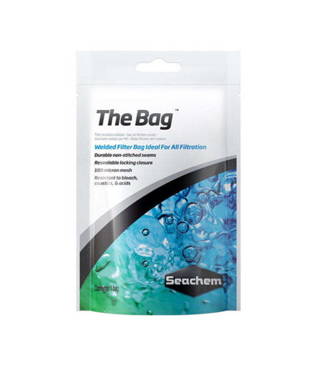 Seachem The Bag Welded Filter Bag 180 micron Mesh (1 Bag)