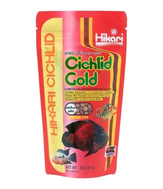 Hikari CIichlid Gold Medium 2.0 oz