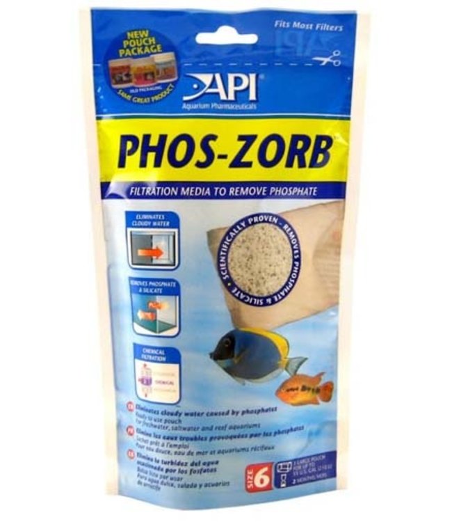 API Phos-Zorb for up to 55gal 1 Large Filter Pouch