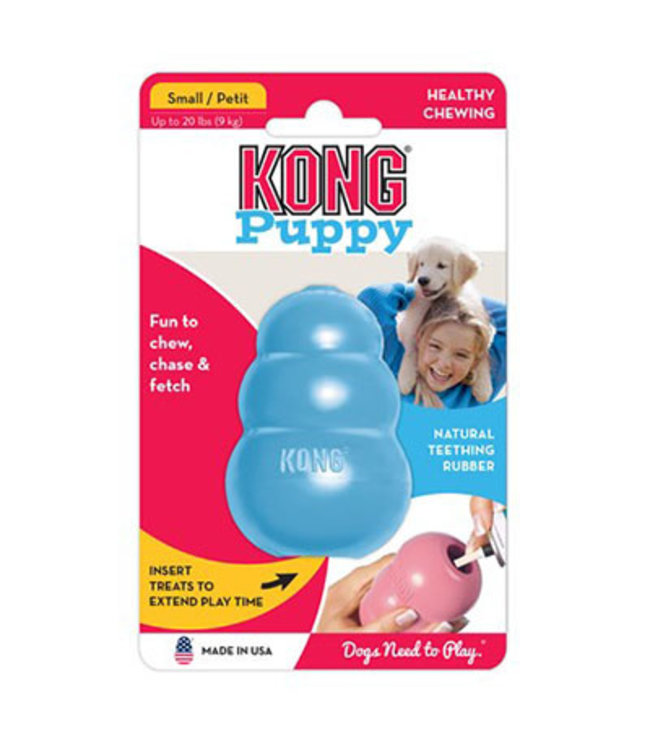 Kong Puppy (Natural Teething Rubber) Small