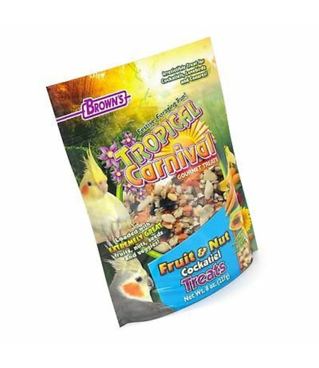 Tropical Carnival Tropical Carnival Browns Tropical Carnival Fruit & Nut Cockatiel Treat 227g