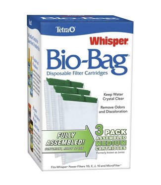 Tetra Tetra Whisper Bio Bag Medium 3 pk
