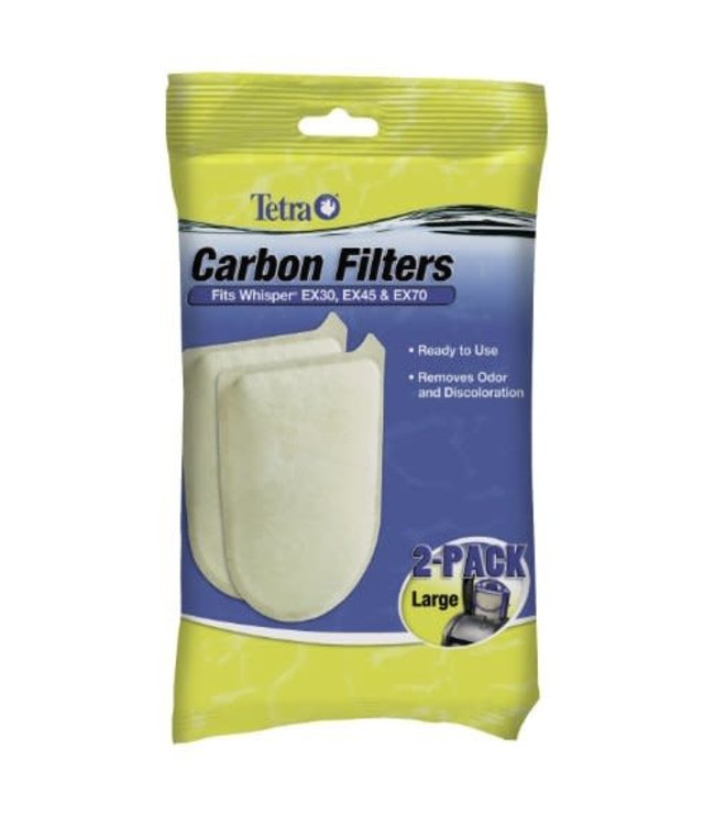 Tetra Tetra Whisper EX Carbon Filters Large 2 pk