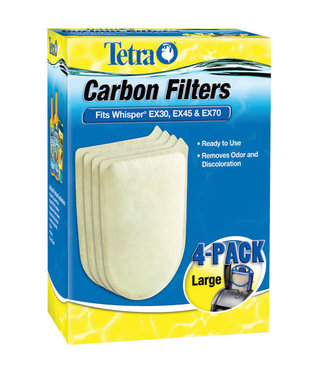 Tetra Tetra Whisper EX Carbon Filter  Large 4 pk
