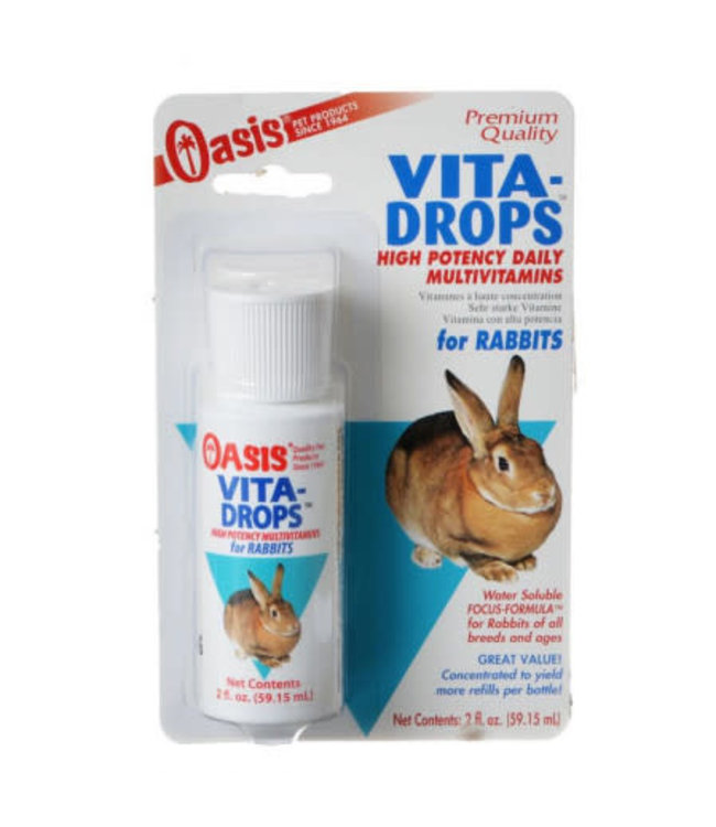 Oasis Vita Drops Rabbit 2oz