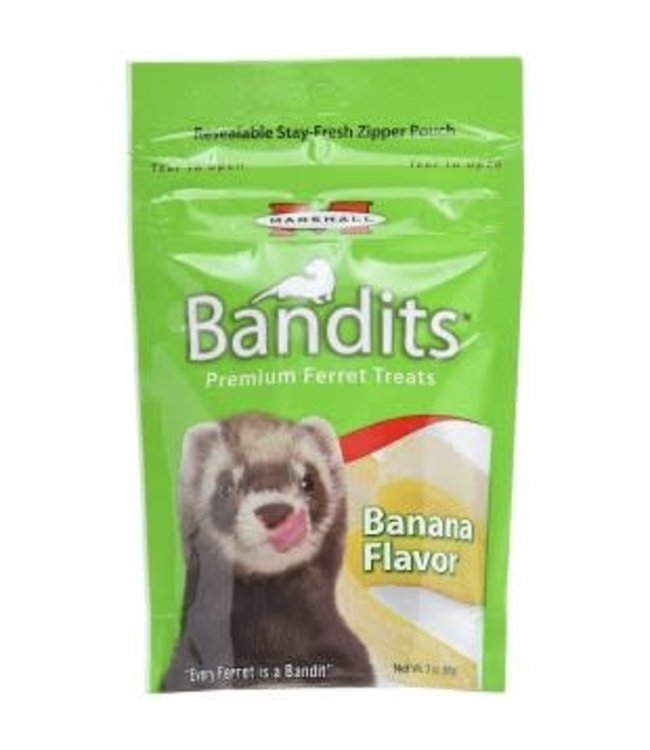 Marshall Bandits Ferret Treat Banana Flavour 85g