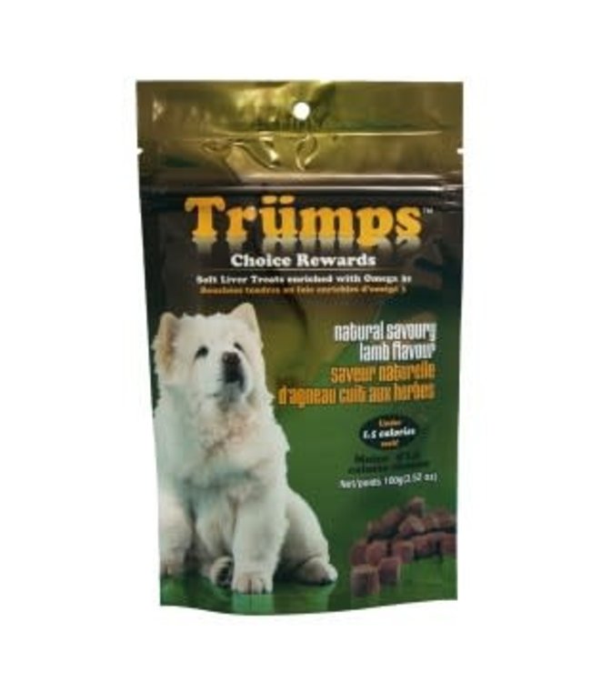 Trumps Natural Savory Lamb Flavor Treats for Dogs 100g