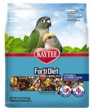 Kaytee FortiDiet Pro Health Conure & Lovebird Food 1.81kg (4 lbs)