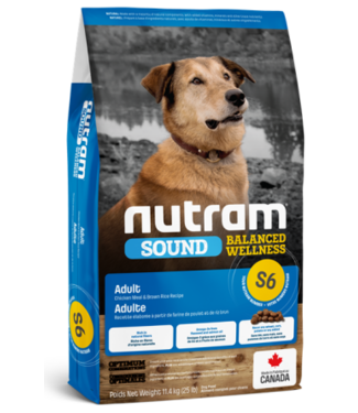 Nutram S6 Sound Balance Wellness Adult Dog 11.4kg
