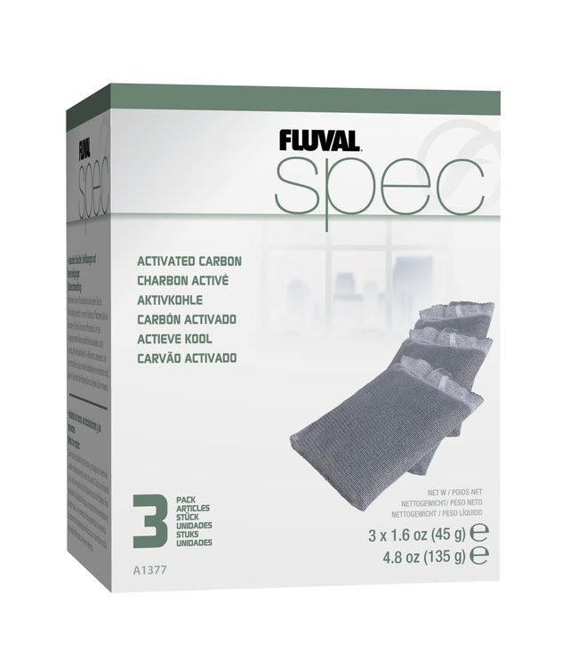 Fluval Spec Replacement Carbon 3 Pack