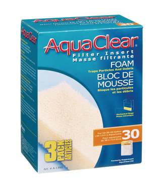 AquaClear 30 Foam Insert 3pk