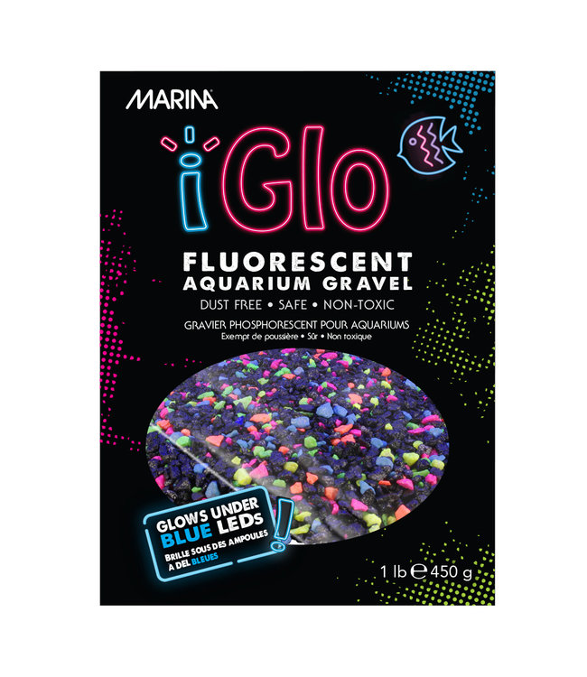 Marina iGlo Fluorescent Aquarium Gravel Galaxy 450 g