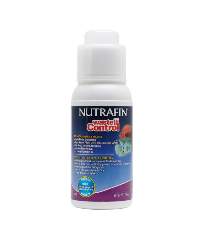 NutraFin Waste Control Biological Aquarium Cleaner 120 ml