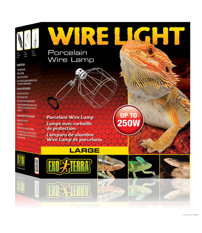 Exo Terra Wire Light Fixture Large