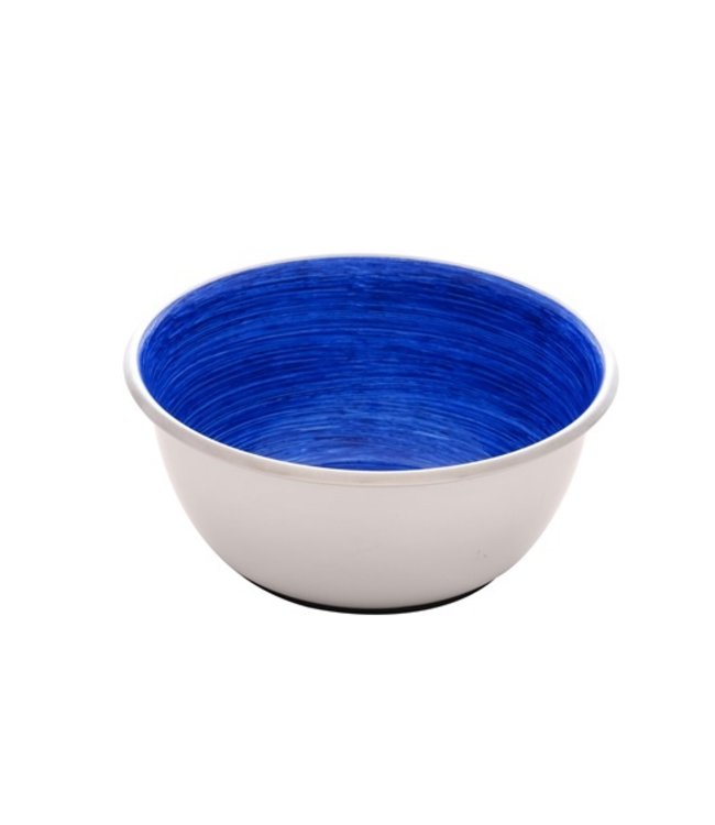 Dogit Stainless Steel Non-Skid Dog Bowl Blue Swirl 500 ml (17 fl oz)