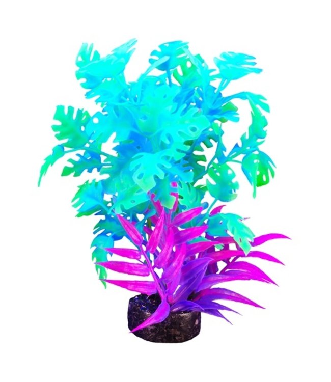 Marina iGlo Plant Blue & Green 5.5in