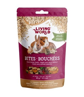 Living World Small Animal Bites with Quinoa 60 g