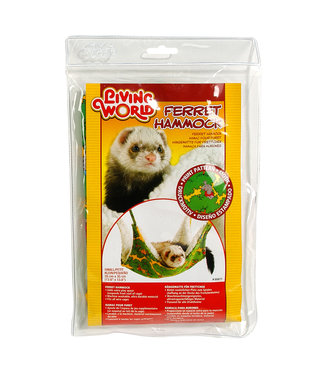 Living World Ferret Hammock Green Small