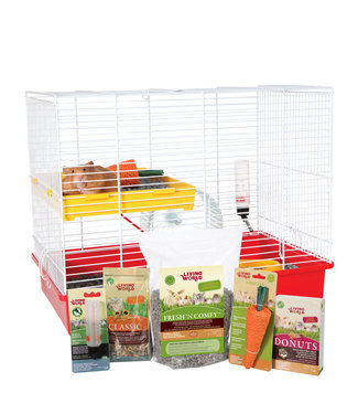 Living World Deluxe Hamster Starter Kit 2 Level