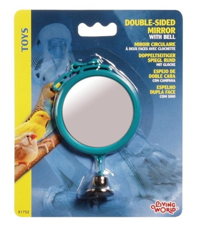 Living World Double-sided Mirror with Bell Large 7cm