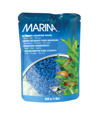 Marina Aquarium Gravel Blue 454g