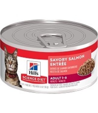 Hills Science Diet Cat Savoury Salmon Entree 5.5 oz