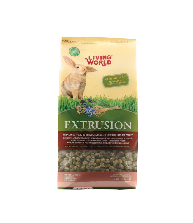 Living World Rabbit Extrusion Food 1.4 kg