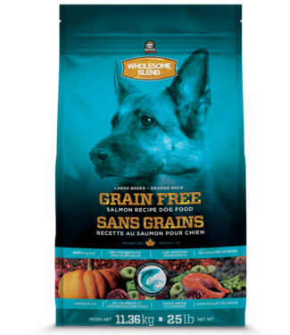 Wholesome Blend Grain Free Salmon Large Breed Dog 11.36kg