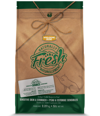 Wholesome Blend Naturally Fresh Cat Food Sensitive Skin & Stomach 2.27kg