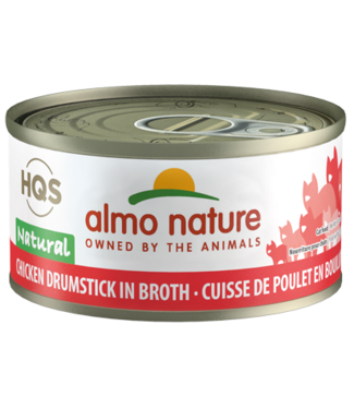 Almo Nature HQS Natural Chicken Drumstick in Broth 70 g (2.47 oz)