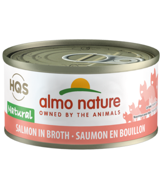 Almo Nature HQS Natural Salmon in Broth for Cats 70g (2.47 oz)
