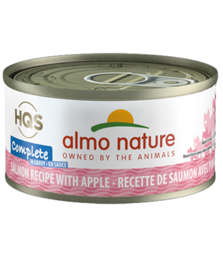 Almo Nature HQS Complete for Cats Salmon with Apples 70g (5.5 oz)