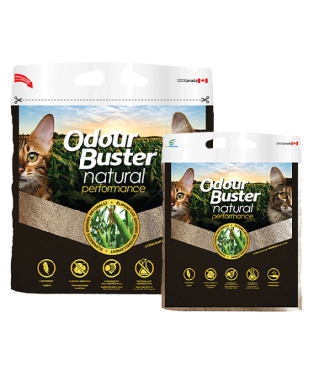 Odour Buster Natural Corn Cat Litter