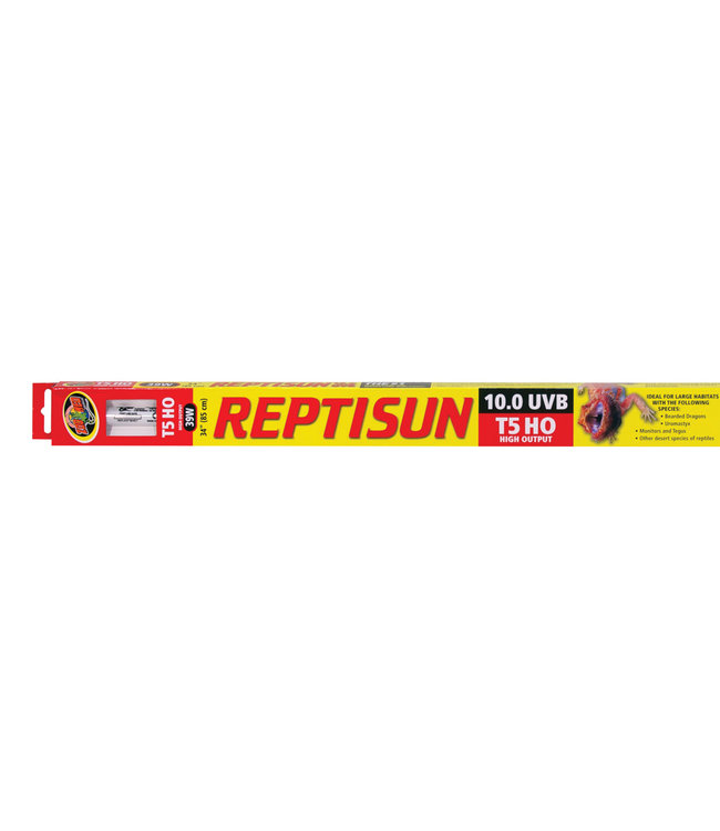 Zoo Med ReptiSun T5-HO UVB 10.0 Fluorescent Lamp 39w 34in