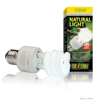 Exo Terra Natural Light (Great for Plants!) Compact Fluorescent Bulb 13 W