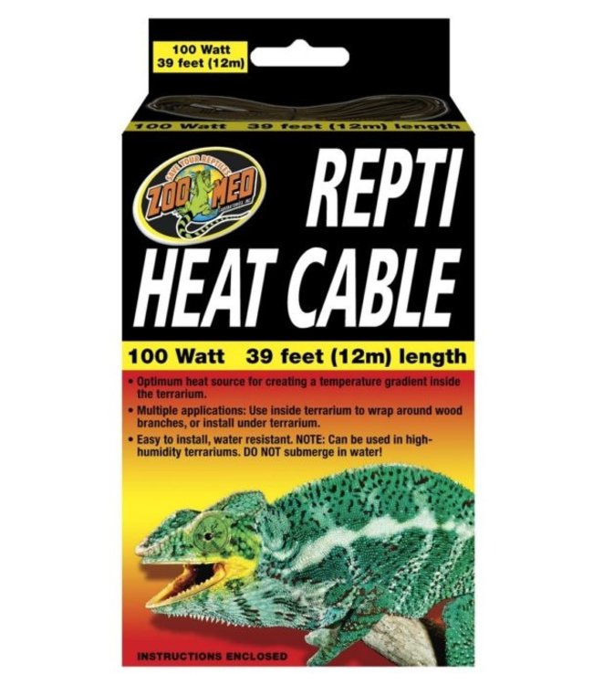 Zoo Med Repti Heat Cable 100W 39ft (12m)